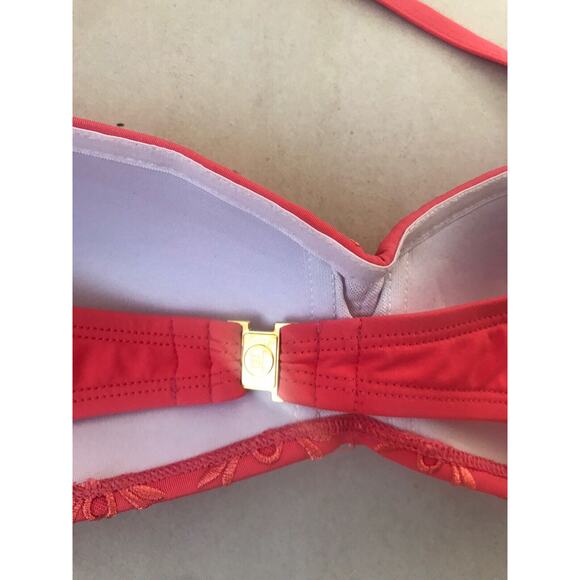 Bleu Rod Beattie Swim Bikini Eyelet Embroidered Swimuit - Picture 8 of 11